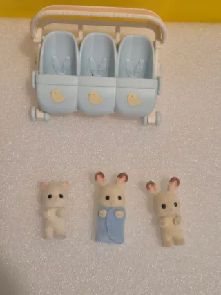 Sylvanian Families Carrozzina Gemellare