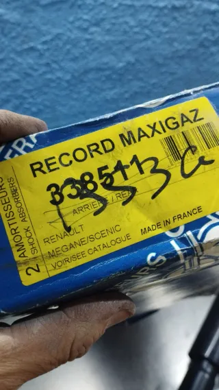 Amortiguadores traseros Megane mk2