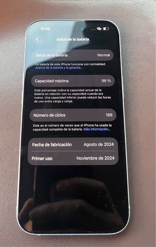 iPhone 15 Blanco 128GB