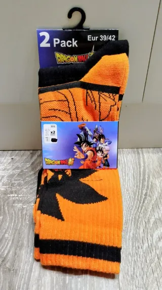 Calcetines Dragon Ball 2 Pares Talla 39 a 42