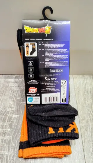 Calcetines Dragon Ball 2 Pares Talla 39 a 42