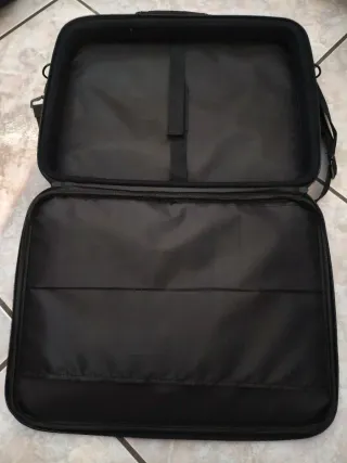 Tracolla porta PC nera