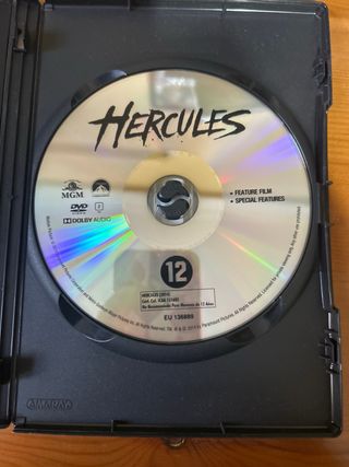 DVD Hércules Dwayne Johnson Español