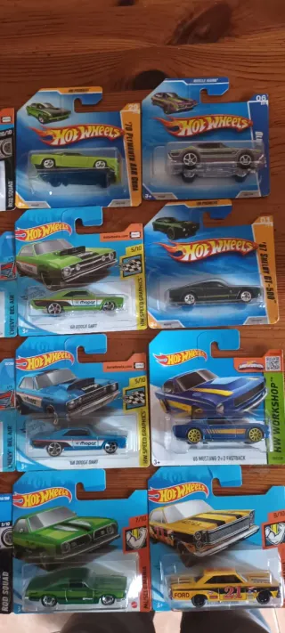 Lote Hot Wheels Básicos no se venden por separado