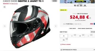 Casco Moto Shoei Neotec II con Sena SRL 2