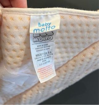 Almohada antiplagiocefalia y cojin antivuelco
