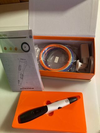 Bolígrafo 3D con filamentos y manual