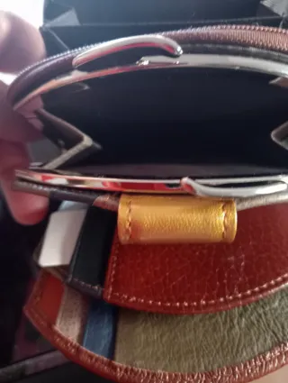 Cartera patchwork multicolor Dog