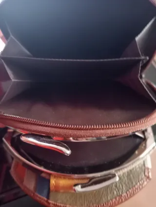 Cartera patchwork multicolor Dog