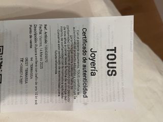 Pulsera Tous Bañada Oro 18k con Piedra verde