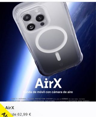 Funda RhinoShield MagSafe Transparente