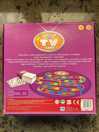 Juego de mesa Lo mejor de la TV y el Cine