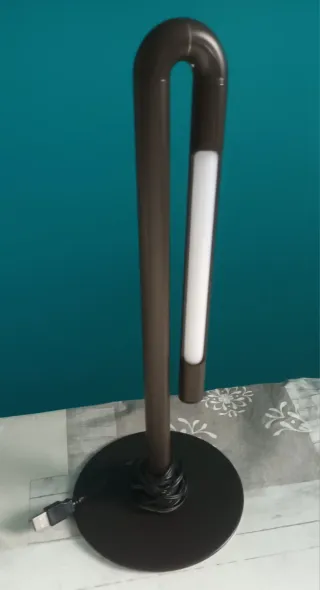 Lámpara LED Escritorio Marrón