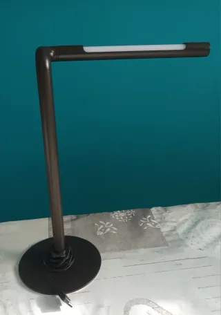 Lámpara LED Escritorio Marrón