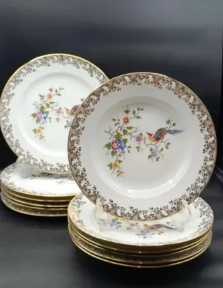 Vajilla Limoges 6 servicios porcelana