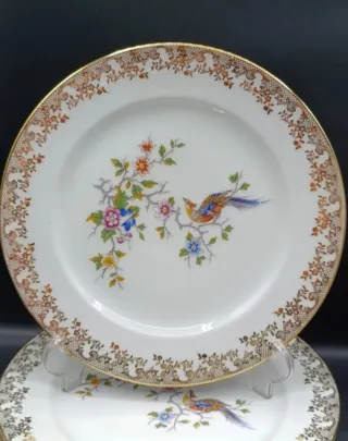 Vajilla Limoges 6 servicios porcelana
