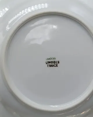 Vajilla Limoges 6 servicios porcelana