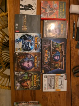 Lote Juegos PC: Warcraft, Civilization