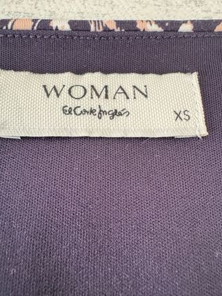 Vestido estampado Woman El Corte Inglés Talla XS