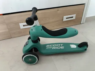 Patinete 3 Ruedas Scoot and Ride Verde