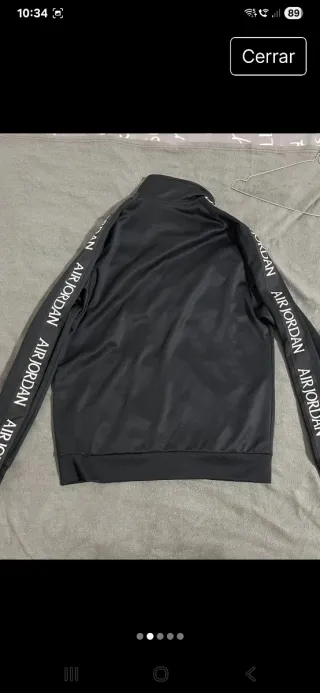Sudadera Jordan Hombre Negra