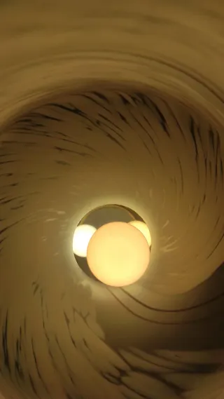 Lampada da tavolo vetro Murano