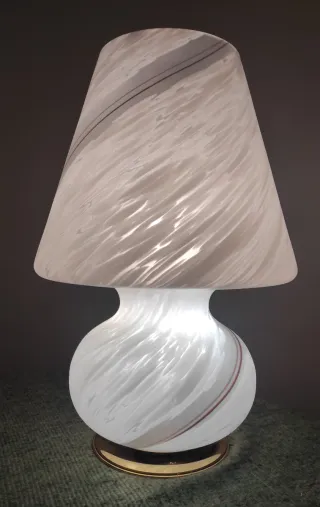 Lampada da tavolo vetro Murano
