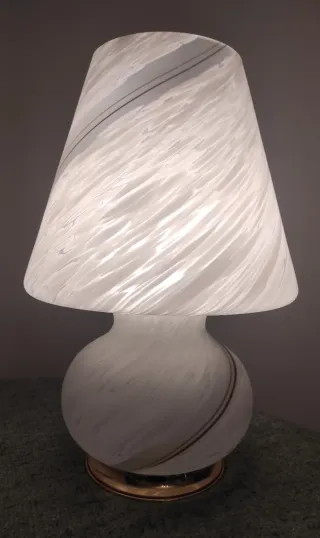 Lampada da tavolo vetro Murano