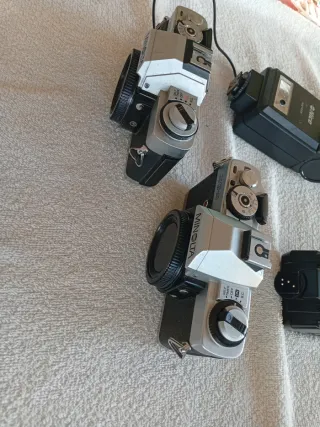 Fotocamere Minolta XG-1 (Argento/Nero)