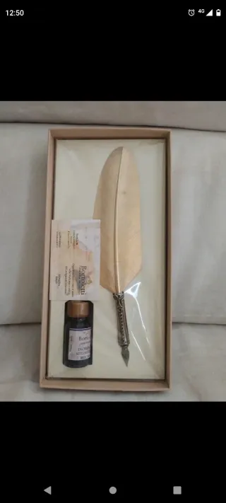 Set calligrafico Bortoletti nuovo