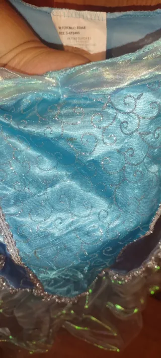 Costume Frozen bambina 5-6 anni