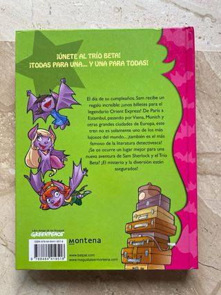 Libros Bat pat y trío Beta.