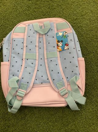 Mochila Minnie Mouse Multicolor y Rosa