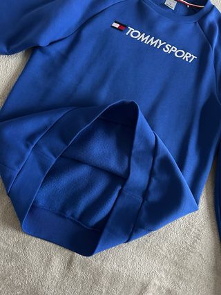 Sudadera Tommy Sport Azul Talla M