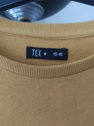 Jersey TEX niño/a amarillo talla 15-16 años