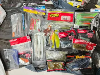 Mega lote artículos pesca