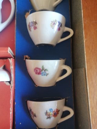 Servizio da tè bambole porcellana anni '60