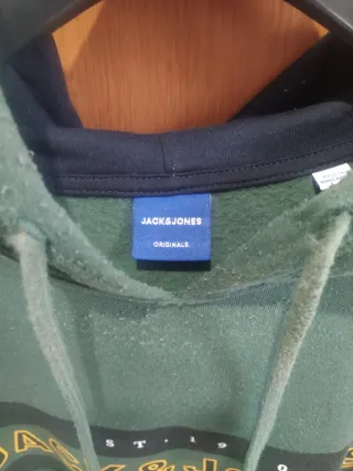 Sudadera Jack & Jones verde hombre