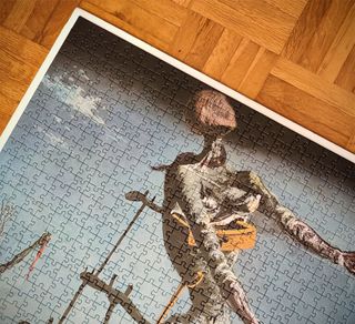 Puzzle 1000 piezas Dalí - Jirafa en llamas