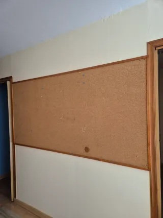 Tablero de corcho grande