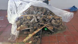 Leña de olivo para chimenea o barbacoa