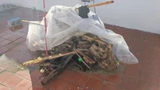 Leña de olivo para chimenea o barbacoa