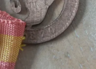 Medalla 1870 troquelada Gobierno Provisional