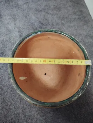 Cerámica y cobre firmado