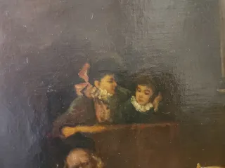 Cuadro Cristóbal Colón Corte Real