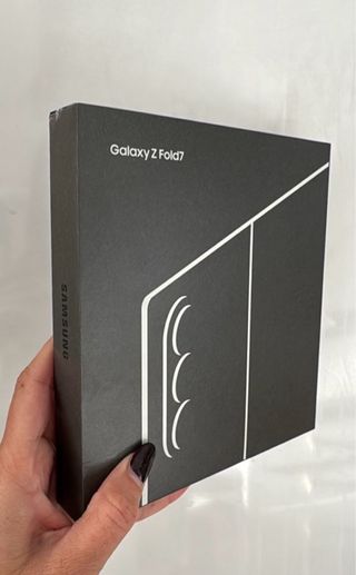 Caja Samsung Galaxy Z Fold 7 Plata