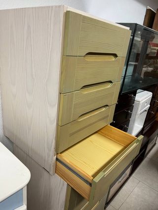 2 Mesitas de Noche Madera