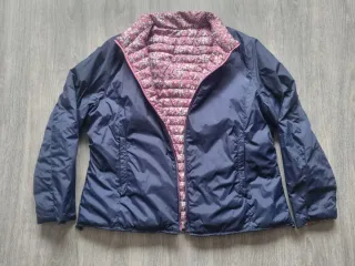 Chaqueta reversible floral