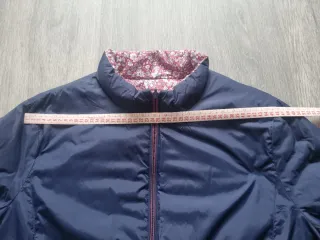 Chaqueta reversible floral