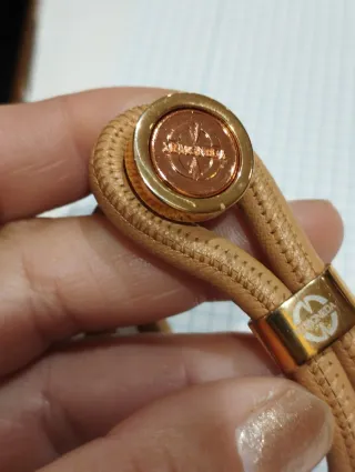 Pulsera Mi Moneda cuero y acero